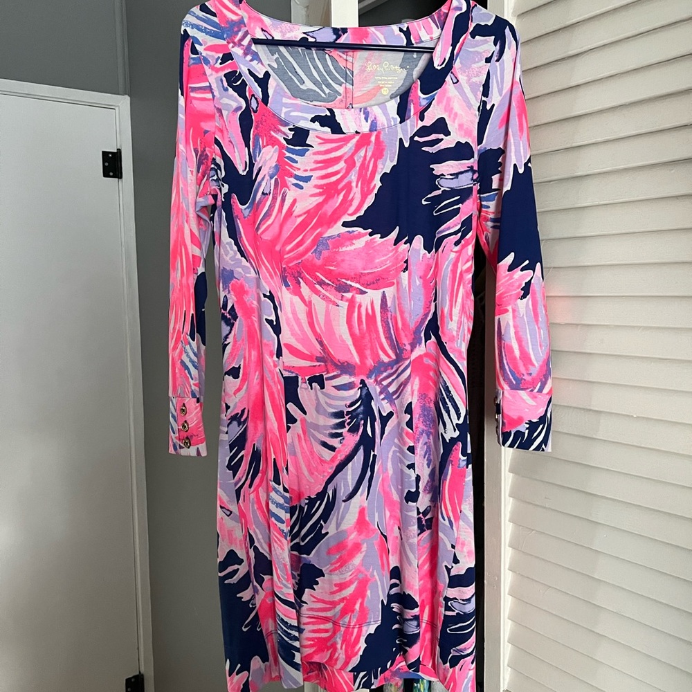Iilly Pulitzer 3/4 quarter sleeve dress